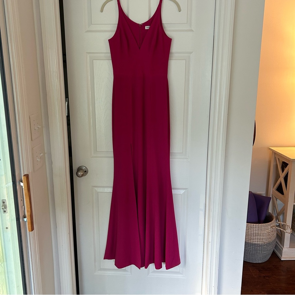 Dress the Population Iris Fuchsia gown XS - Picture 2 of 7